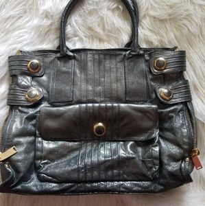 Cynthia Rowley Metallic Oversized Bag